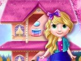 Игра Украшение Кукольного Домика Принцессы